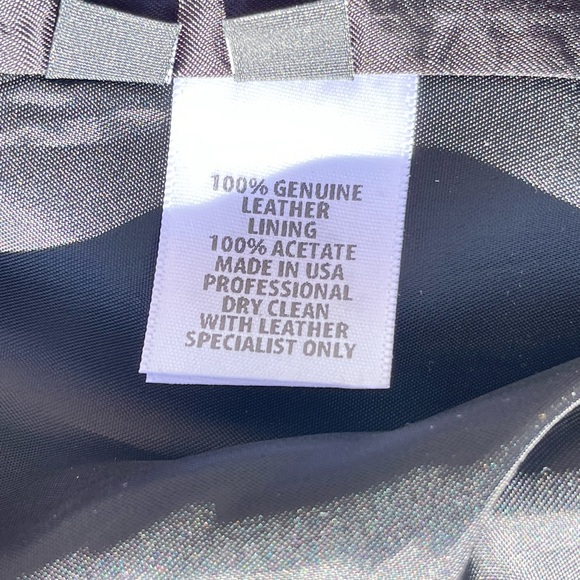 The Perfext Women's Open Front Christy Fringed Leather Jacket Boho Size Lg $1495 - Picture 3 of 7